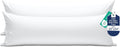 Royalelinens ROYALE LINENS Body Pillow Cover - Double Brushed 1800 Microfiber - 20"x54" with Hidden Zipper Closure - Wrinkle & Fade Resista…