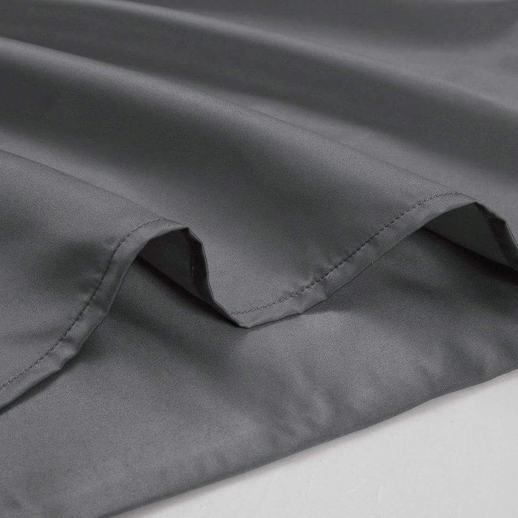 uxcell Body Pillow Cover, 20x72 Inch Grey Silky Satin Body Pillowcases for Hair and Skin, Soft Cooling Smooth Pillow Case with Envelope…