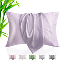 TELUS Pillow Cases King Size 2 Pack, Bamboo Rayon & Lyocell Pillowcase with Envelope Closure, Cooling Breathable Pillow Cover for Hot…