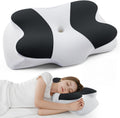 Donama Cervical Neck Pillow- Ergonomic Pillows for, Contour Memory Foam Pillow for Side/Back/Stomach Sleepers, CertiPUR-US Certified with…