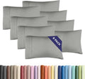 Standard Pillow Cases Set of 8 - Ultra Soft Hotel Quality Pillowcase Covers - Comfy & Wrinkle Free - Shrink, Stain & Fade Resistant…