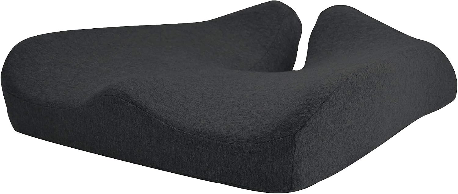 Cushion Lab Patented Pressure Relief Seat Cushion for Long Sitting Hours on Office & Home Chair - Extra-Dense Memory Foam for Soft…