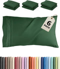Queen Pillow Cases Set of 6 - Ultra Soft Hotel Quality Pillowcase Covers - Comfy & Wrinkle Free - Shrink & Fade Resistant - Machine…