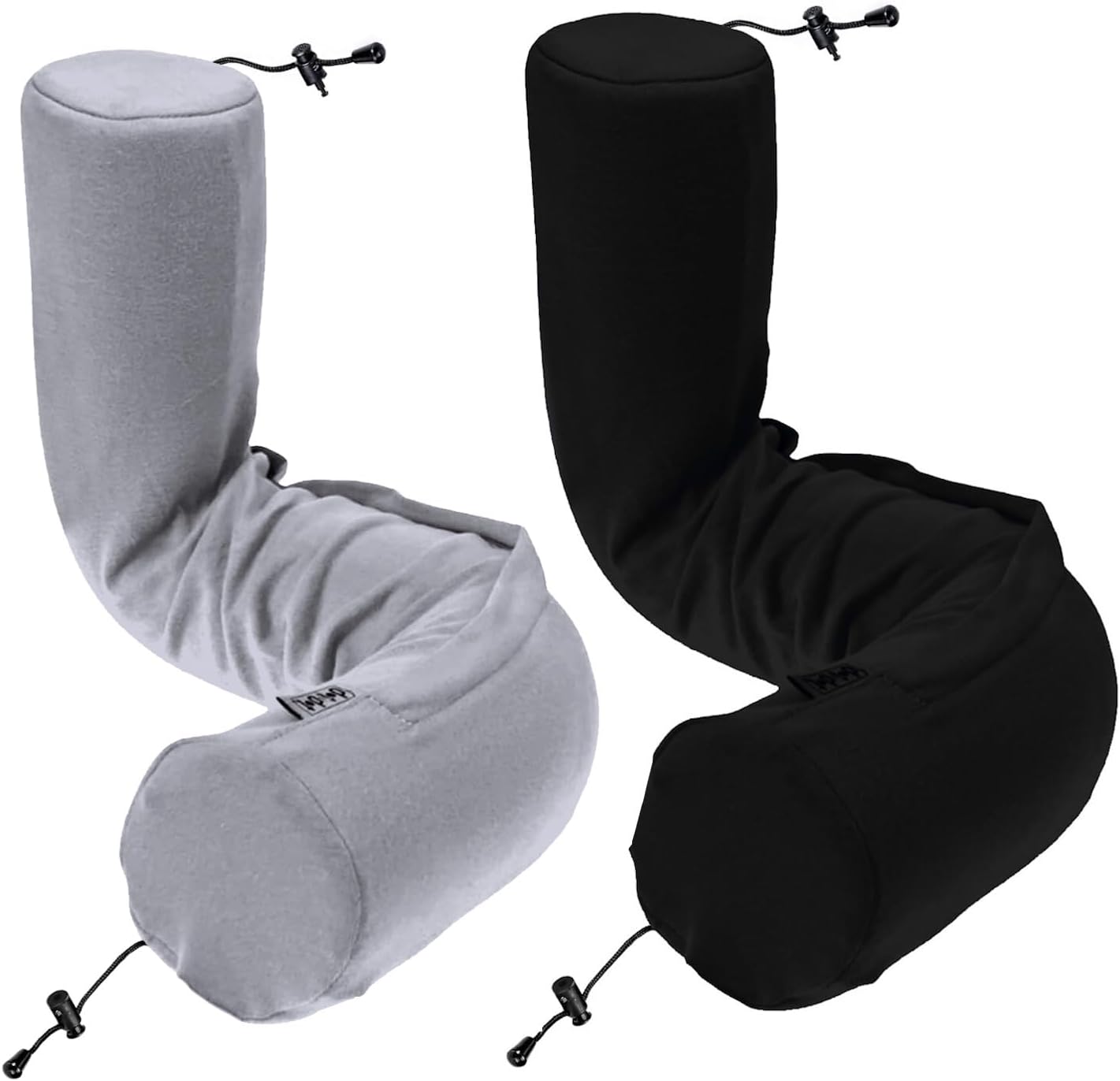 Dot&Dot Twist Memory Foam Travel Pillow for Airplanes - Travel Neck Pillow for Sleeping - Airplane Pillow for Neck Support, Chin, Lu…