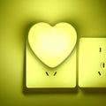 INZU Cute Night Light, Heart Night Light for Kids, LED Nightlight with Auto Dusk to Dawn Sensor, Nightlight Plug into Wall with Soft Warm…