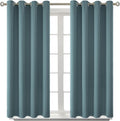 BGment Room Darkening Curtains 45 Inches Long - Grommet Thermal Insulated Drapes Window Treatment Curtains for Bedroom, 2 Panels, 52 x 45 I…