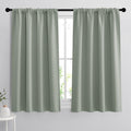 Rybhome RYB HOME Dorm Curtains Room Darkening, 45 inch Length Privacy Window Treatment Thermal Insulated Covers for Shortage Room Studio Nu…