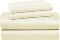 Ambra Linens 100% Organic Cotton Sheets for Full Size Bed - 4 PC Organic Full Size Sheets Set - Soft, Comfy, Breathable & Cooling - 16” Dee…