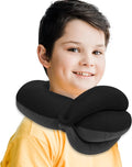 BUYUE Kids Travel Pillows for Airplane, Memory Foam 360° Head Support Sleeping Essentials for Long Flight, Skin-Friendly Soft Neck Pillow…