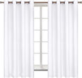 BGment Room Darkening Curtains 63 Inches Long - Grommet Thermal Insulated Drapes Window Treatment Curtains for Bedroom, 2 Panels, 52 x 63 I…