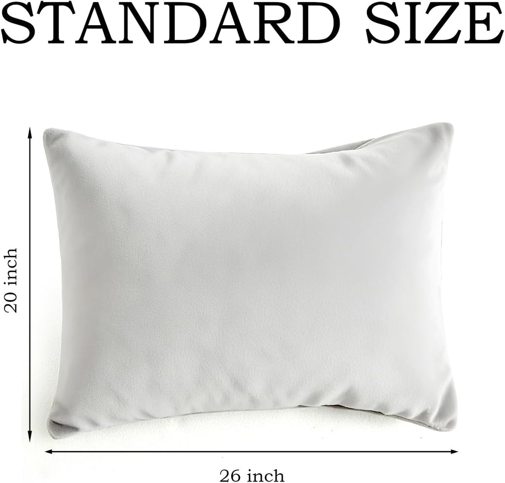 QJFabricCO Q&J Fabric Co. Bedding Pillow Cases Standard Size set of 2 Soft Brushed Microfiber Pillow Cover, Wrinkle-Free, Fade-Resistant, E…