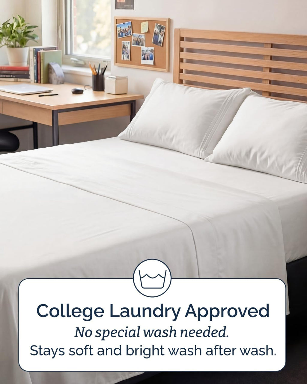 CGKUnlimited Full XL Bed Sheet - 4 Piece Full XL Bed Sheets Set - Ultra-Soft, Breathable & Cooling - Hotel Luxury Bedding for Women & Men w…