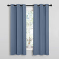 NICETOWN Kitchen Curtains Blackout Curtains & Drapes, Thermal Insulated Grommet Top Window Treatment Panels for Cupboard, Small Window…
