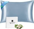 Ravmix Silk Pillow Cases with Zipper, 21momme Mulberry Silk Pillowcase for Hair Skin everyday comfort, Soft Smooth Breathable Cool Pillow…