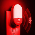 Llohasled L LOHAS LED Red Night Light Plug in, Motion Sensor Night Light for Kids, Red Nightlight, 30/60LM, Motion Activated Nigh…