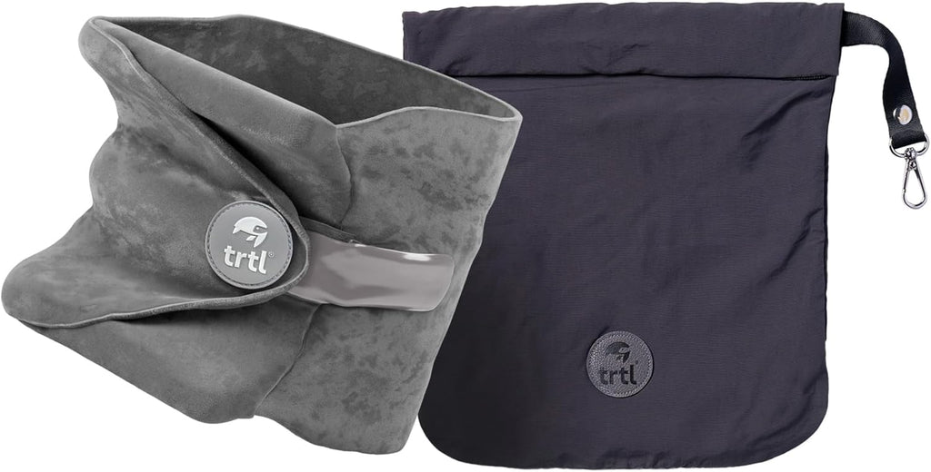 Trtl Pillow - designed for everyday use, Super Soft Neck Support Travel Pillow for Airplanes - Lightweight and Machine Washable…