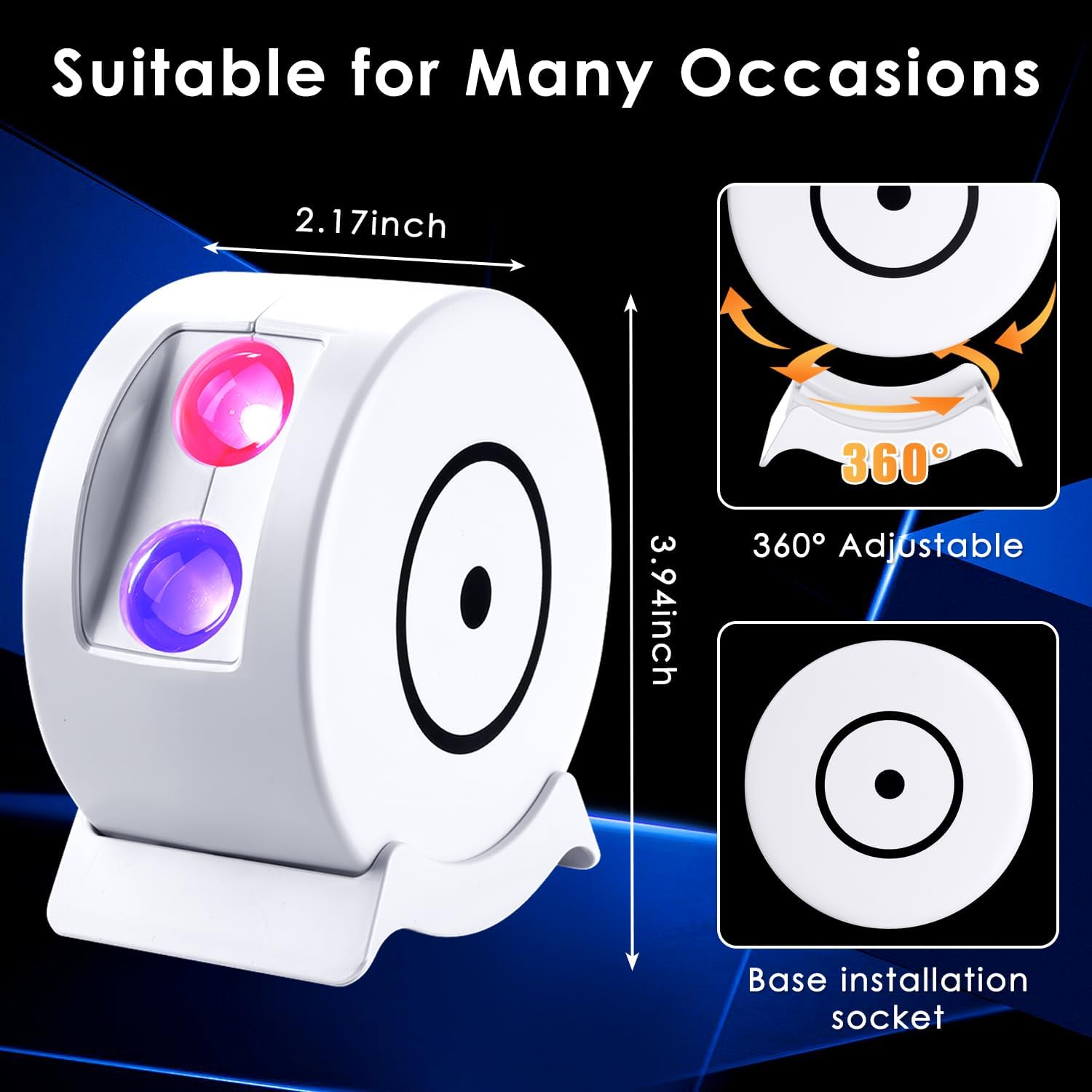 Galaxy Projector for Bedroom, Nebula Galaxy Night Light Projector with Timer and Remote, Gift for Kids Adults for…
