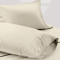 TEXAS LINEN CO. 100% Egyptian Cotton Pillow Cases King Size Set of 2 - Luxury 1200 Series Star Sleepin' Collection Sateen Pillow Covers…