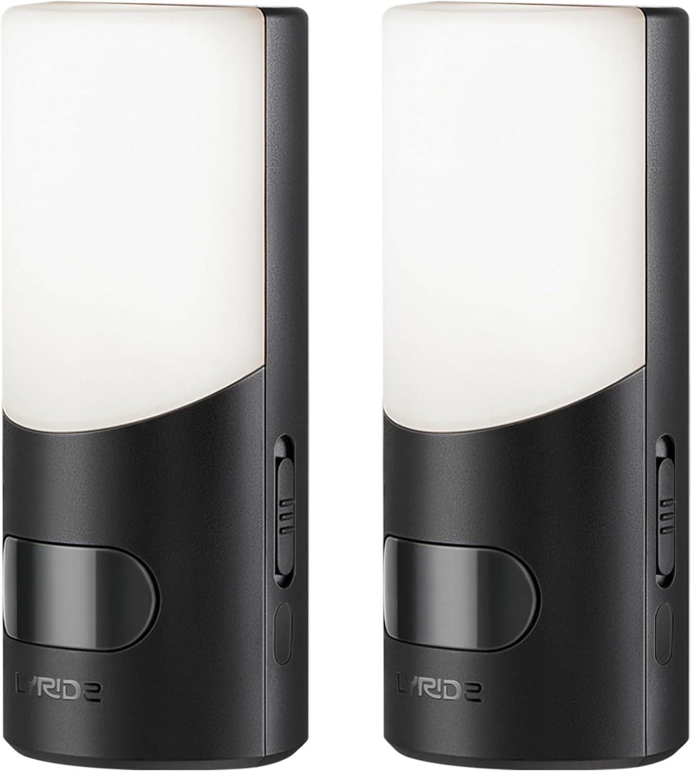 Lyridz Rechargeable Battery Night Light with Motion Sensor, LED Stick-on Dimmable Night Light Indoor for Wall, Bathroom, Bedroom, Stairs…