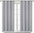BGment Room Darkening Curtains 54 Inches Long - Grommet Thermal Insulated Drapes Window Treatment Curtains for Bedroom, 2 Panels, 52 x 54 I…