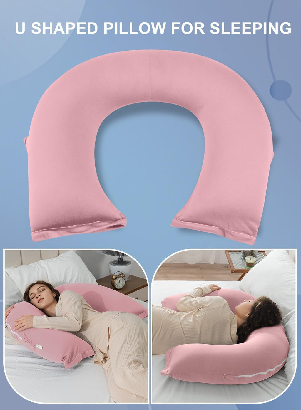 Insen Reading Pillow, Back Pillow for Sitting in Bed for Reading, Nurse & Relax, Reading Pillow for Adults, Moms & Kids, Sit Up Pillow for…