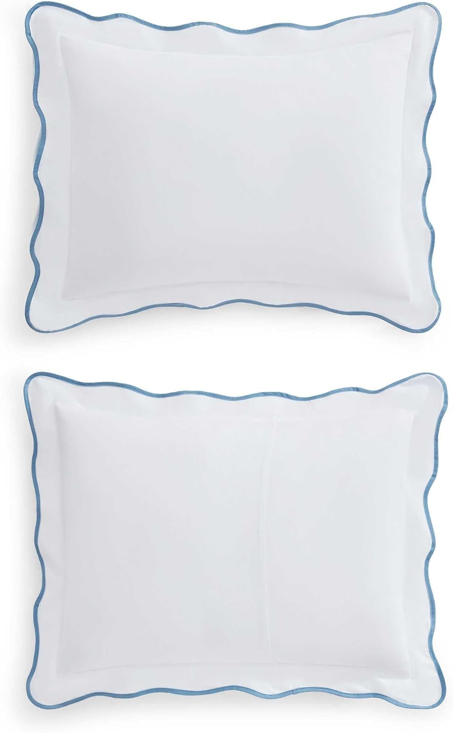 MarthaStewart Martha Stewart - King Duvet Cover Set, Crisp & Smooth Bedding with a Cotton Percale Lightweight Feel, Reversible 3 Piece Bed…