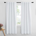Nicetown Living Room Darkening Curtains - (Cloud Grey Color) W34 x L72, Set of 2, Home Decor Room Darkening Thermal Insulated Drapery Panel…