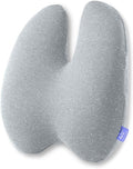 Cushionlab C CUSHION LAB Extra Dense Lumbar Pillow - Patented Ergonomic Multi-Region Firm Back Support for Lower Back - Lumbar Support Cush…