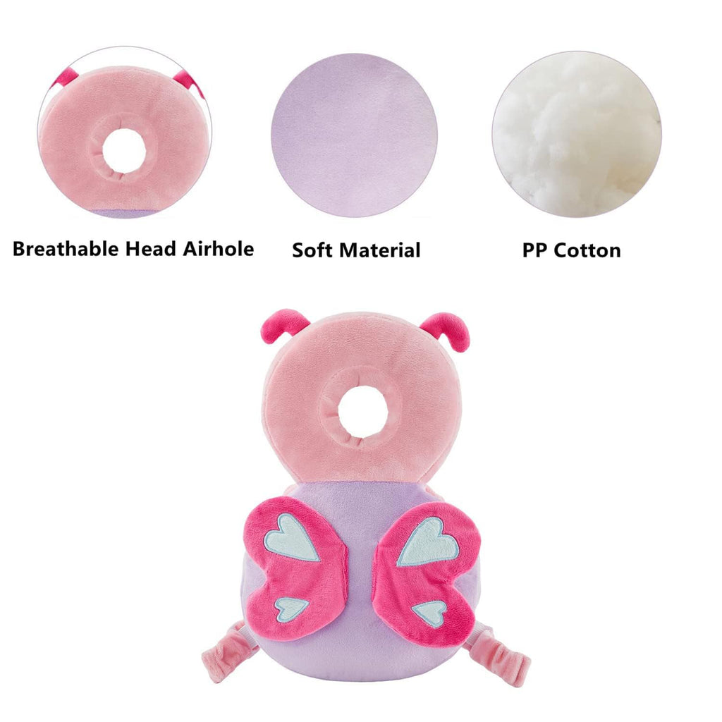 Baby Back Potection Toddler Safety Protector Cushion Pad Toddler Backpack for Crawling Walking Adjustable Toddlers Back Safety Pad for…