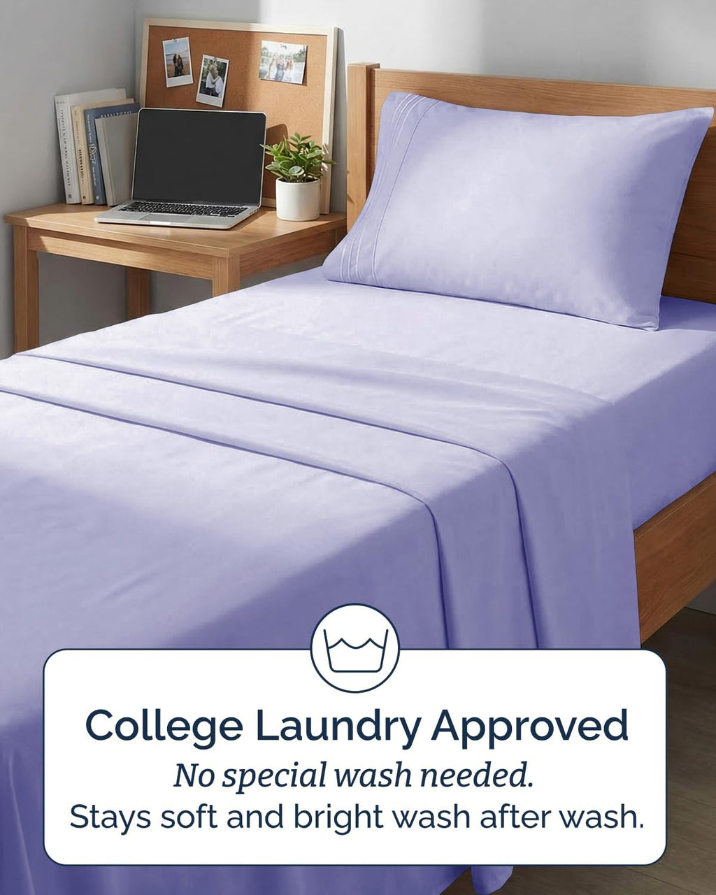 Twin XL 4 Piece Sheet Set - Comfy Breathable & Cooling - Hotel Luxury Bedding for Women, Men, Kids, Teens & Children - 1 Flat & 1 Fitted…