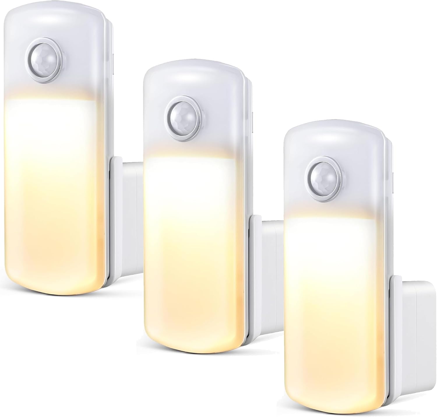 Enhon 3 Pack Emergency Power Failure Night Lights, Motion Sensor Night Light, Automatic Dusk to Dawn, Emergency Lights for Home…
