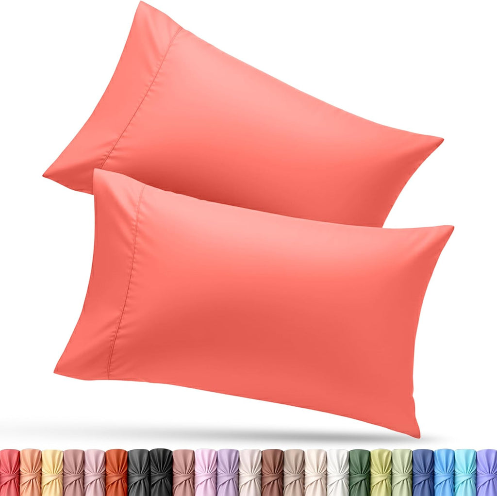 Utopiabedding Utopia Bedding Queen Pillow Cases - 2 Pack - Envelope Closure - Soft Brushed Microfiber Fabric - Shrinkage and Fade Resistant…
