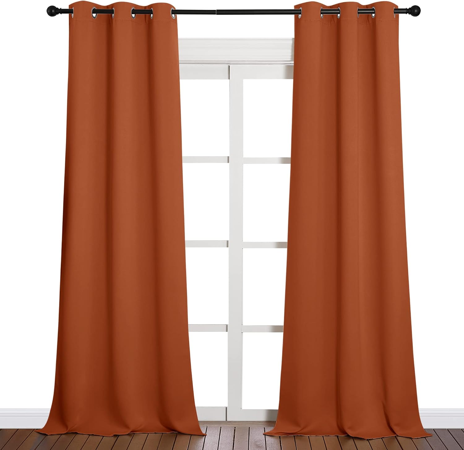 NICETOWN Halloween Room Darkening Drapes for Nursery - Light Blocking Curtain Panels for Bedroom Girl Room, Soft Fabric Window Treatment…