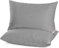 EIUE Bed Pillows for Sleeping 2 Pack Queen Size, Super Soft Down Alternative Microfiber Filled Pillows, Pillows for Side and Back…