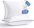 Jollyvogue Pillows Standard/Full Size Set of 2, Hotel Collection Bed Pillows for Side, Back, and Stomach Sleepers, Fluffy and Supportive, D…