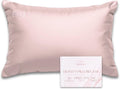 100% Mulberry Silk Pillowcase Infused with Silver Ions - Pure 30 Momme Grade 6A Fibers for Beautiful Skin and Hair - Cooling Pillow Case…