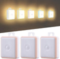 Motion Sensor Night Light Indoor - Cordless Battery Powered Under Cabinet Lighting, Stick-on Magnet LED Closet Lights, Safe Light for…