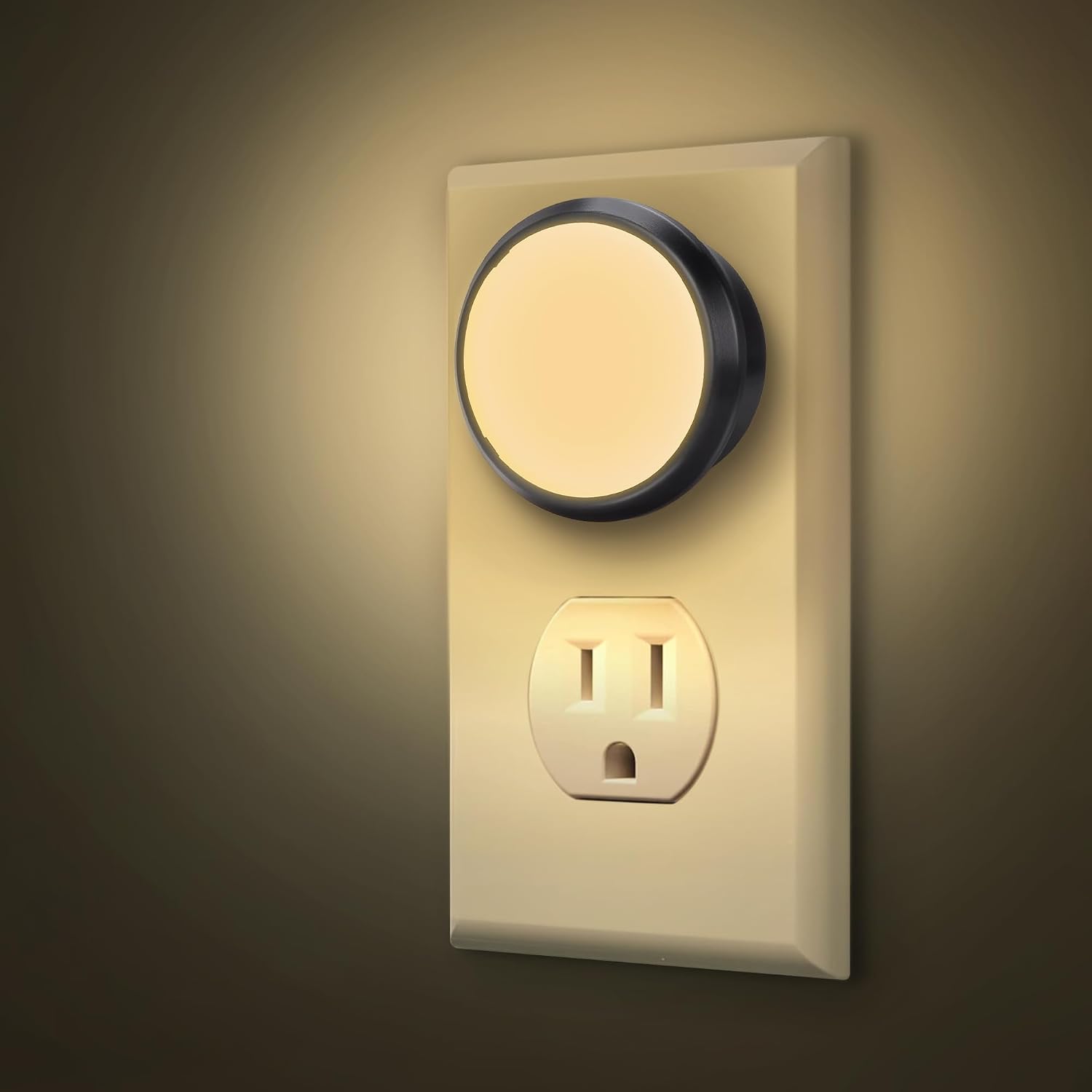 Night Lights Plug into Wall, Night Light with Dusk to Dawn Sensor, Soft White 3000K, Compact Plug in Nightlight for Kids, Adults…