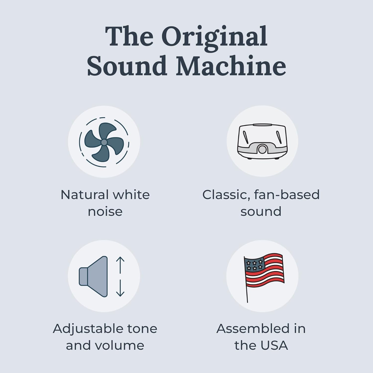 Yogasleep Dohm Classic (White) The Original White Noise Sound Machine, Soothing Natural Sounds from a Real Fan, Sleep relaxation for…