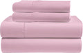 Ambra Linens 100% Organic Cotton Sheets King Size - 4 PC Organic King Size Sheets Set - Soft, Comfy, Breathable & Cooling - 16” Deep Pocket…