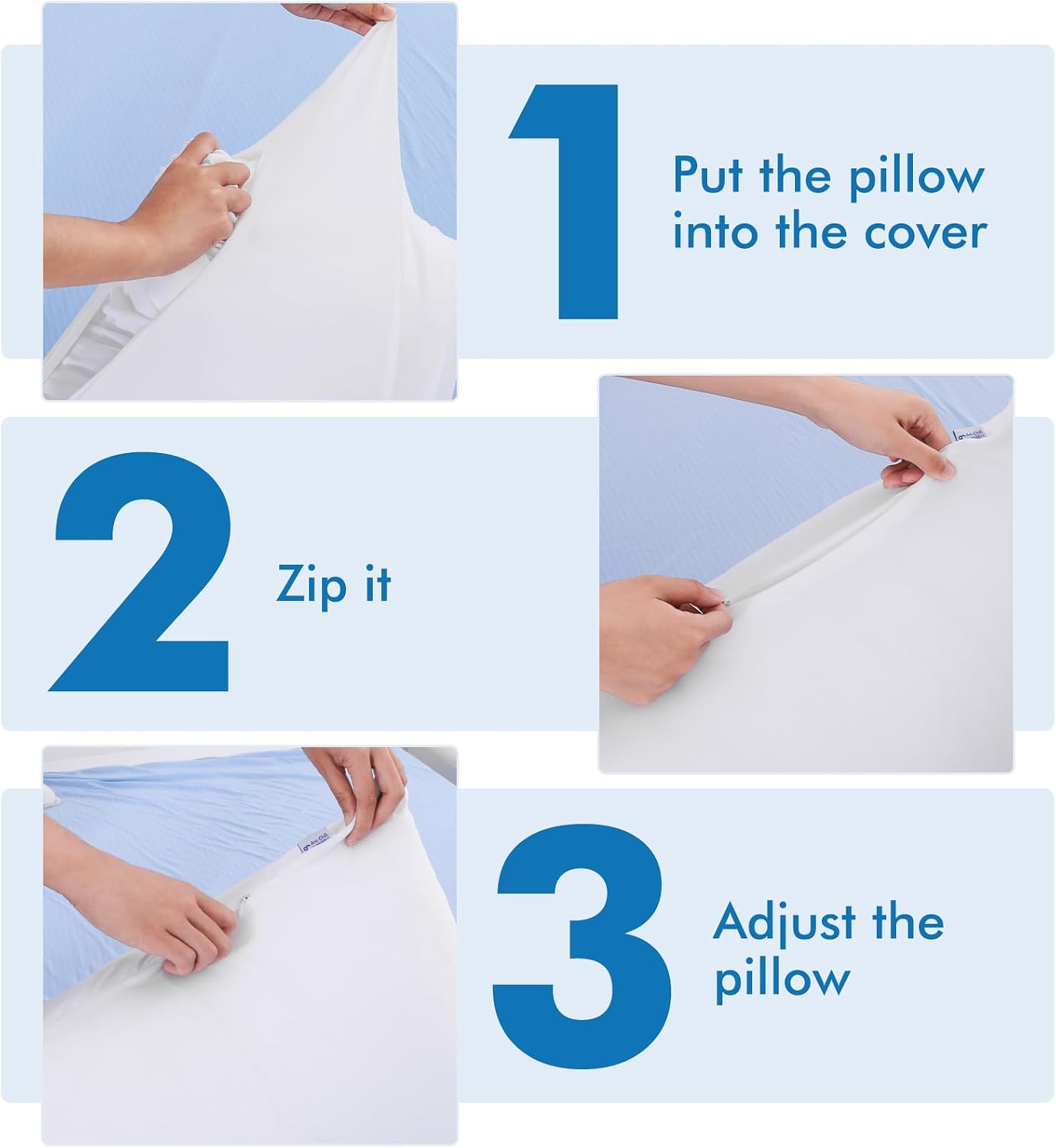 Avolare Cooling Body Pillow Cases 1 Pack, Arc-Chill 3.0 Cooling Body Pillow Cover for Hot Sleepers with Zipper(Q-Max>0.5), Soft Silky 20" x…