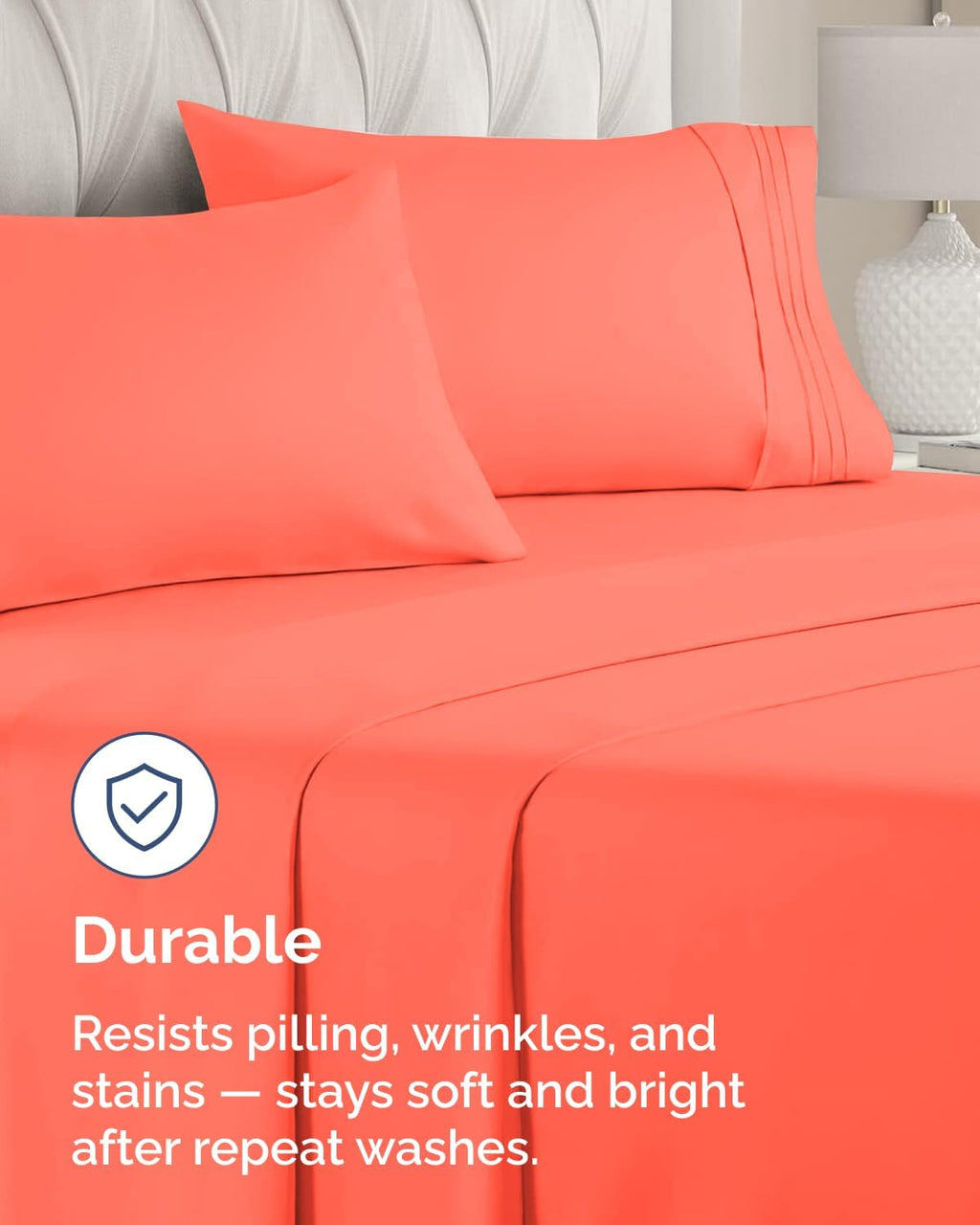 Standard Pillow Cases Set of 10 - Ultra Soft Hotel Quality Pillowcase Covers - Comfy, Cozy & Wrinkle Free - Shrink, Stain & Fade…