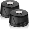 Yogasleep Dohm Classic 2-Pack Black | The Original White Noise Machine | Soothing Natural Sound from a Real Fan | Noise Cancelling | Sleep…