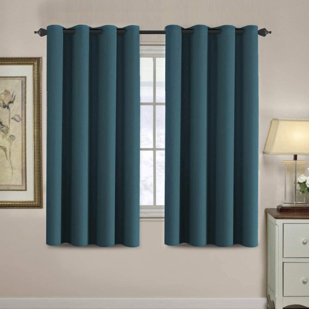 H.VERSAILTEX Blackout Curtain for Living Room Thermal Insulated Window Treatment Curtain Extra Long 63 inch Length Energy Savin…