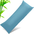 Body Cooling Pillow Cases Cover, Bamboo Rayon Body Pillowcases with Zipper Closure, Cool and Breathable Pillow Case for Hot Sleepers and…