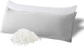 WhatsBedding Memory Foam Body Pillow with Breathable Zippered Cotton Cover, Full Body Pillow for Adults, Long Pillow for Sleeping, Firm Pil…
