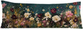 Abstract Retro Wildflowers 20x54 Body Pillow Cover, Floral Room Decor, Botanical Decor, Vintage Dark Cottagecore Flower Aesthetic…