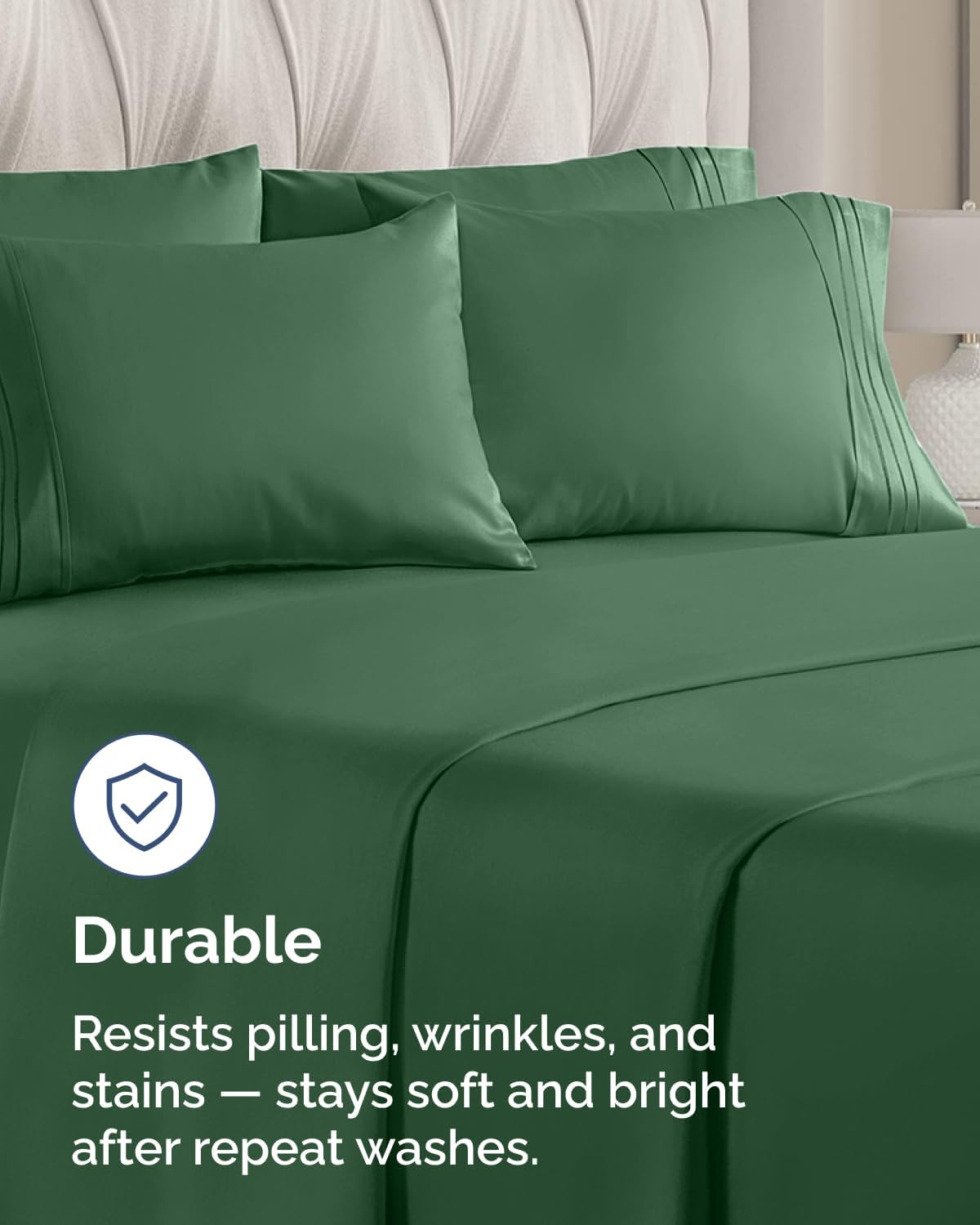 Queen Pillow Cases Set of 10 - Ultra Soft Hotel Quality Pillowcase Covers - Comfy & Wrinkle Free - Shrink & Fade Resistant - Machine…