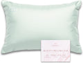 100% Mulberry Silk Pillowcase Infused with Silver Ions - Pure 30 Momme Grade 6A Fibers for Beautiful Skin and Hair - Cooling Pillow Case…