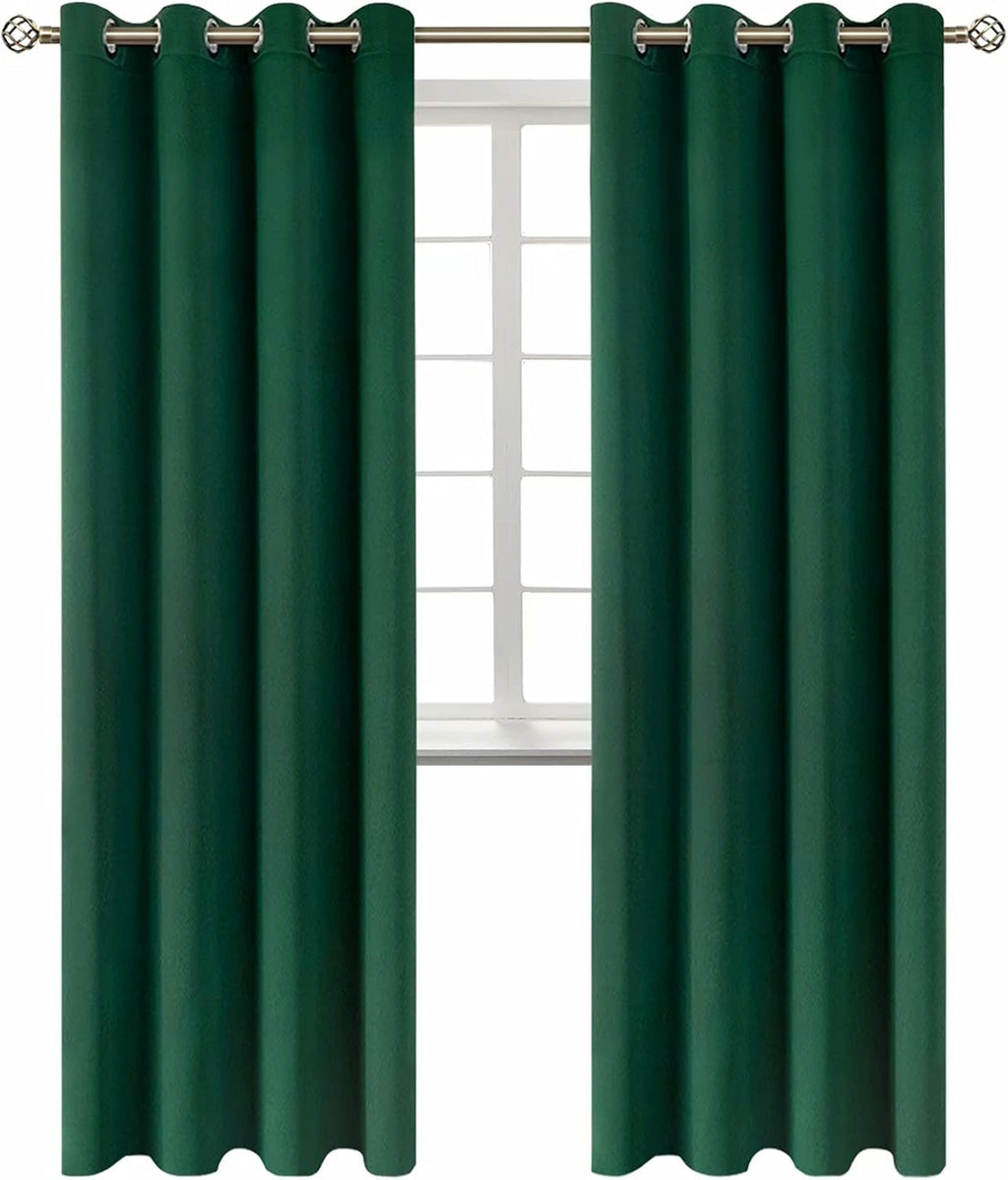 BGment Christmas Blackout Curtains - Grommet Thermal Insulated Room Darkening Bedroom and Living Room Curtains, Set of 2 Decorative Curtain…